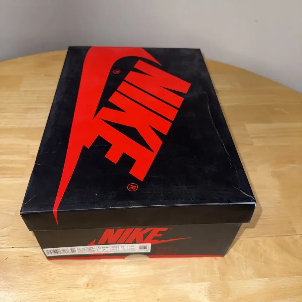 Size 7- Jordan 1 Retro High Electro Orange OG BOX